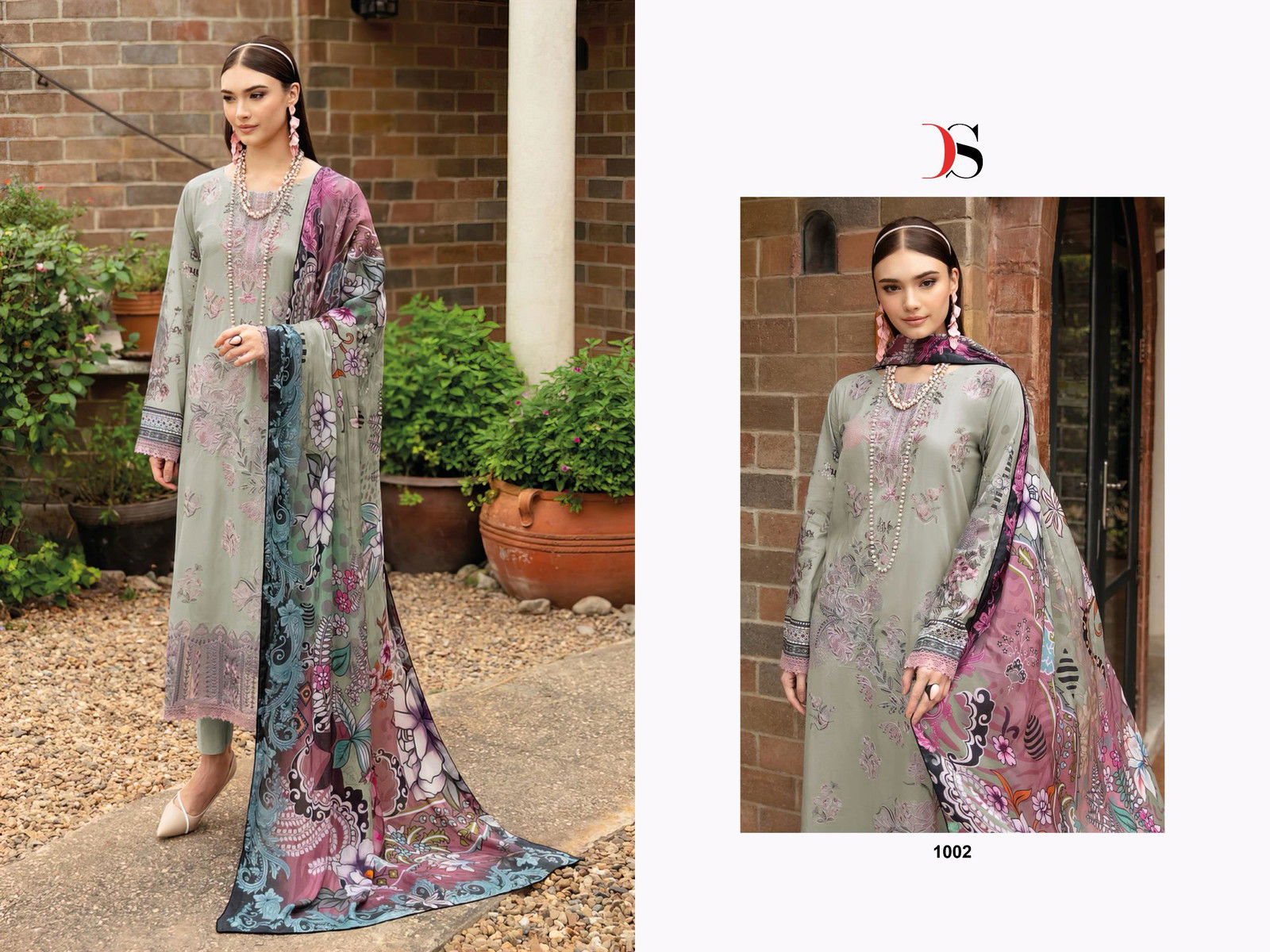 Deepsy Cheveron 14 Cotton Dupatta Pakistani Salwar Suits